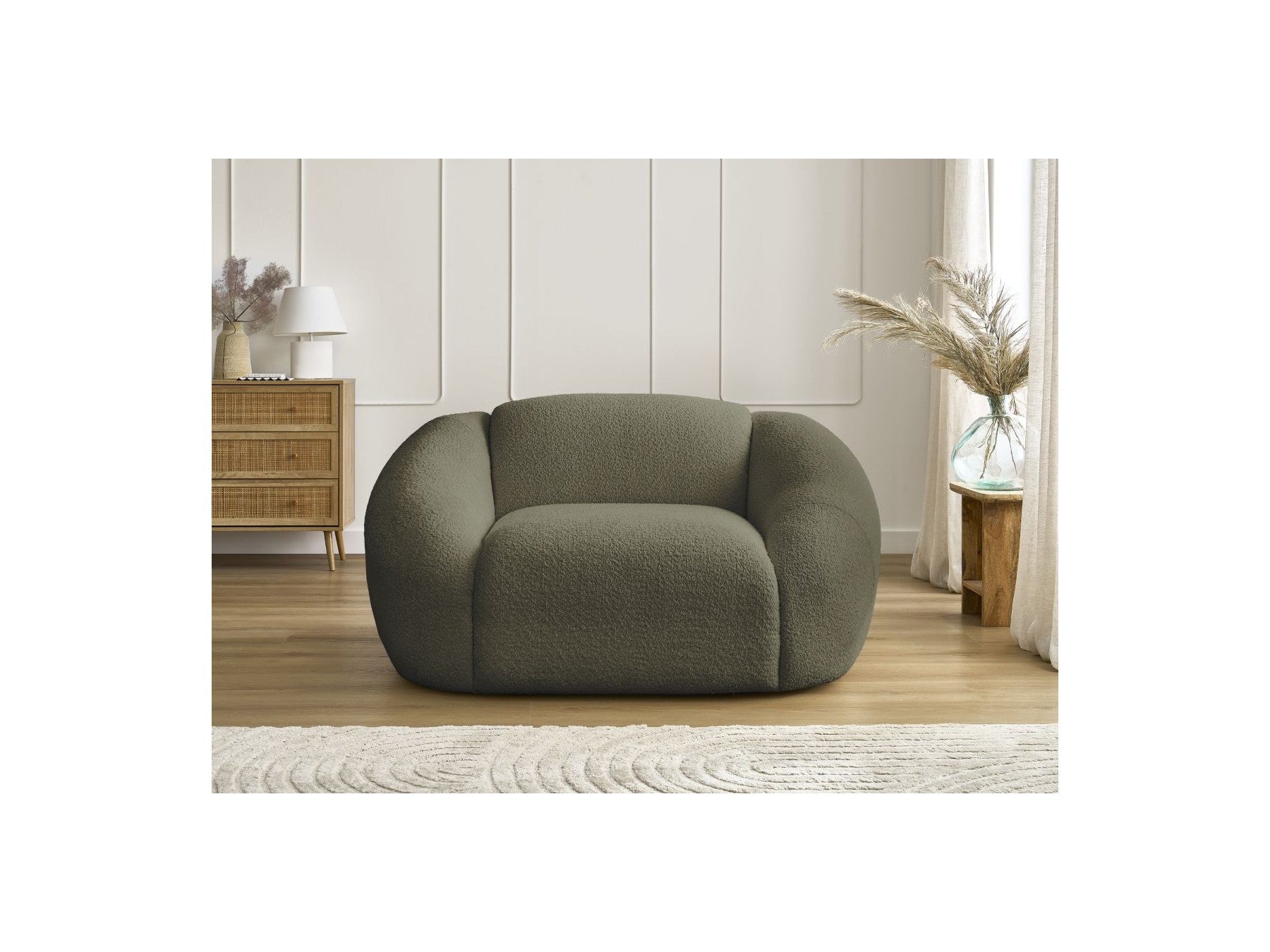 Sillón - Tina - Tejido bouclé