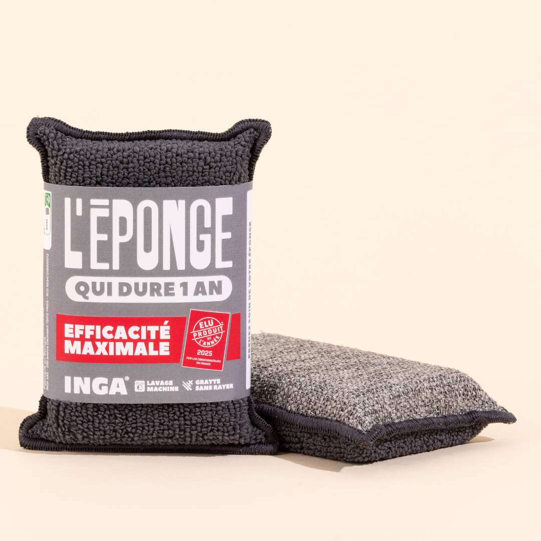 Duo D'Éponges Lavables (avec ou sans support)