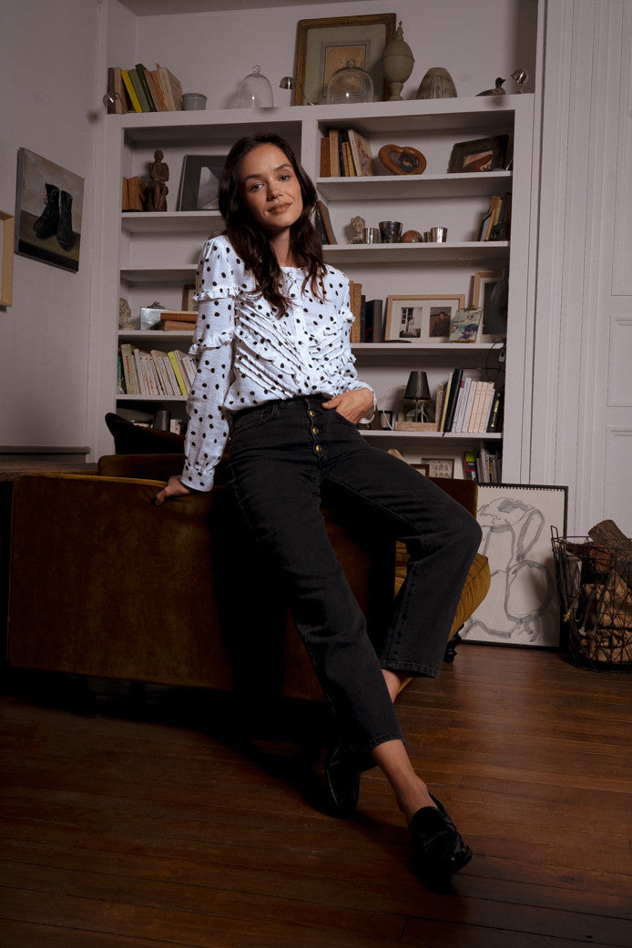 Camisa Lorraine Polka