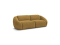 Sofá recto fijo de 3 plazas - Tina - Pana