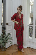 Pijama Miranda Tartan Rojo