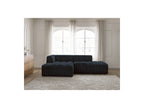Annecy - Canapé D'Angle Fixe Modulable - Tissu Bouclette - Angle Gauche