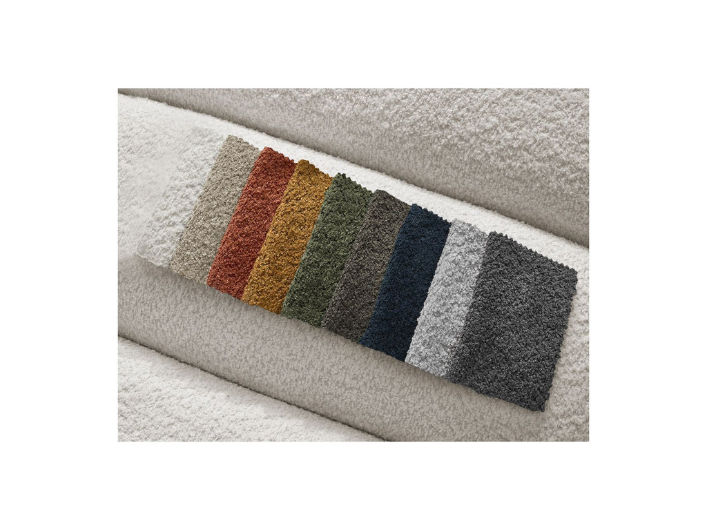 Puf para sofá modular - Annecy - Tejido bouclé