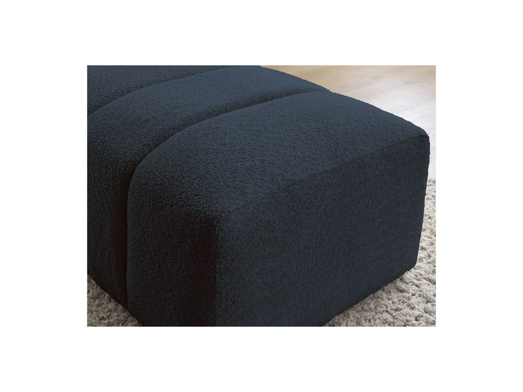 Puf para sofá modular - Annecy - Tejido bouclé