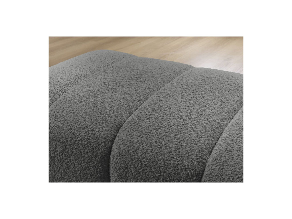 Puf para sofá modular - Annecy - Tejido bouclé