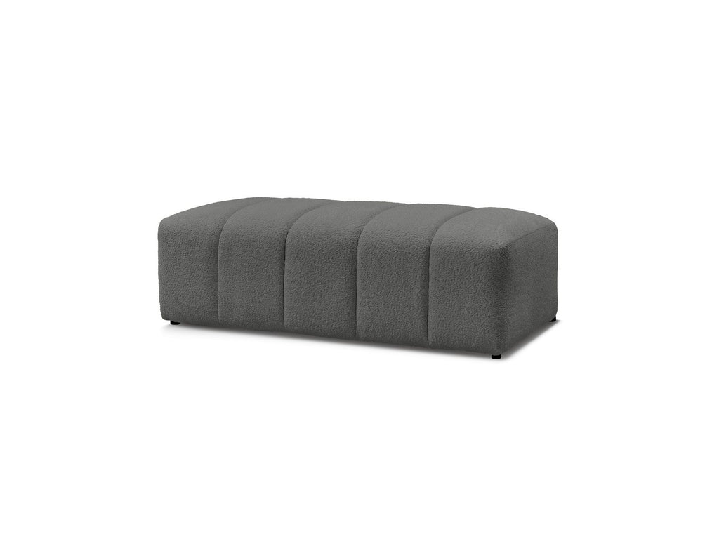 Puf para sofá modular - Annecy - Tejido bouclé