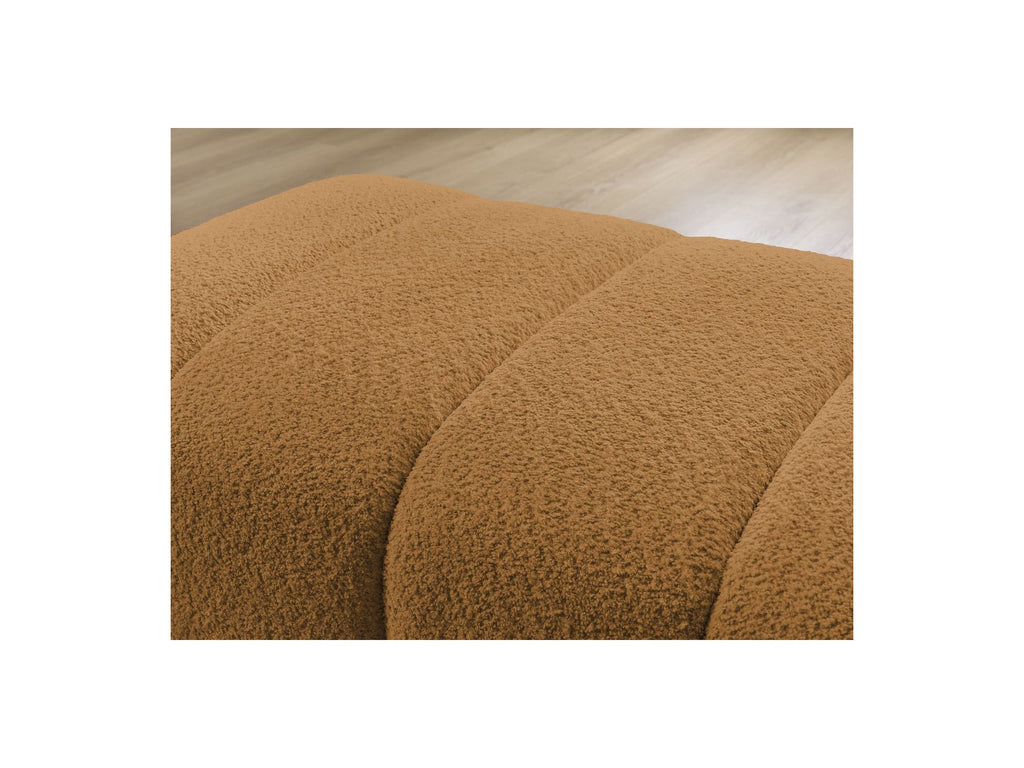 Puf para sofá modular - Annecy - Tejido bouclé