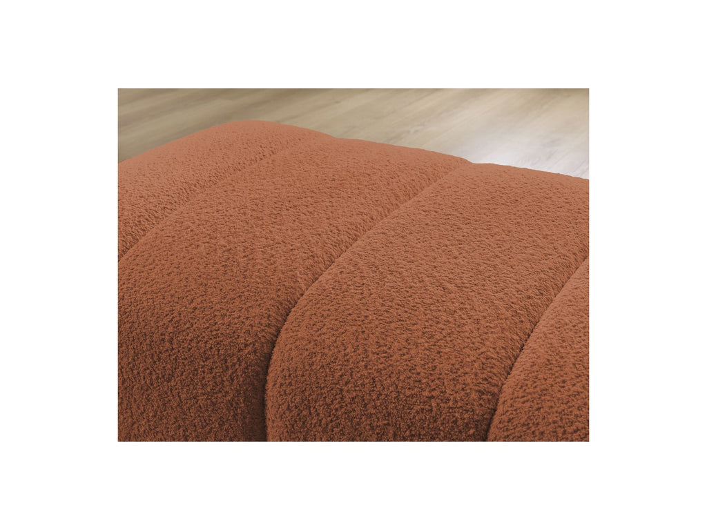 Puf para sofá modular - Annecy - Tejido bouclé