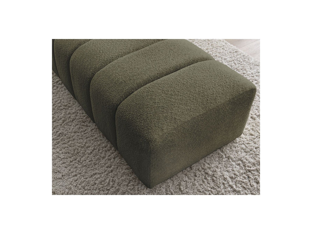 Puf para sofá modular - Annecy - Tejido bouclé