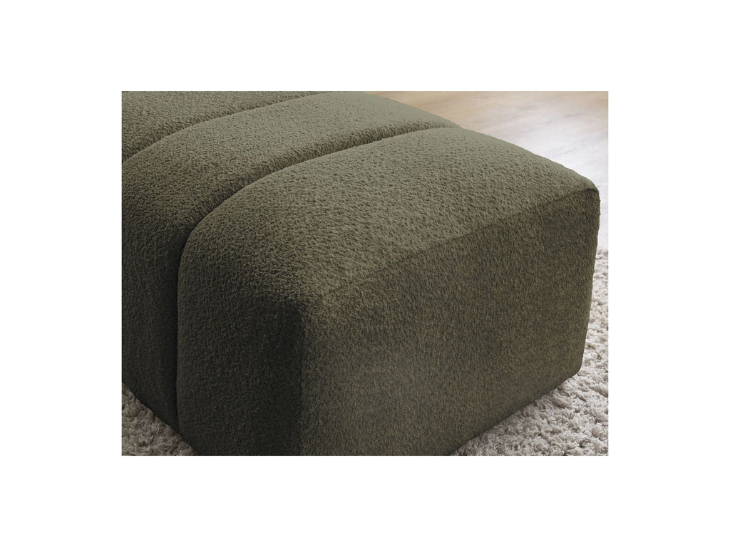 Puf para sofá modular - Annecy - Tejido bouclé