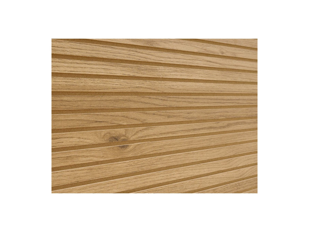 FERRET - Aparador 4 puertas - Efecto listones de madera