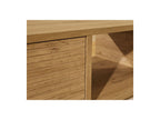 Ferret - Mesa de centro con cajón - Efecto listones de madera