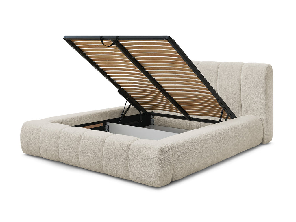 Denali - Storage Bed - Bouclé Fabric