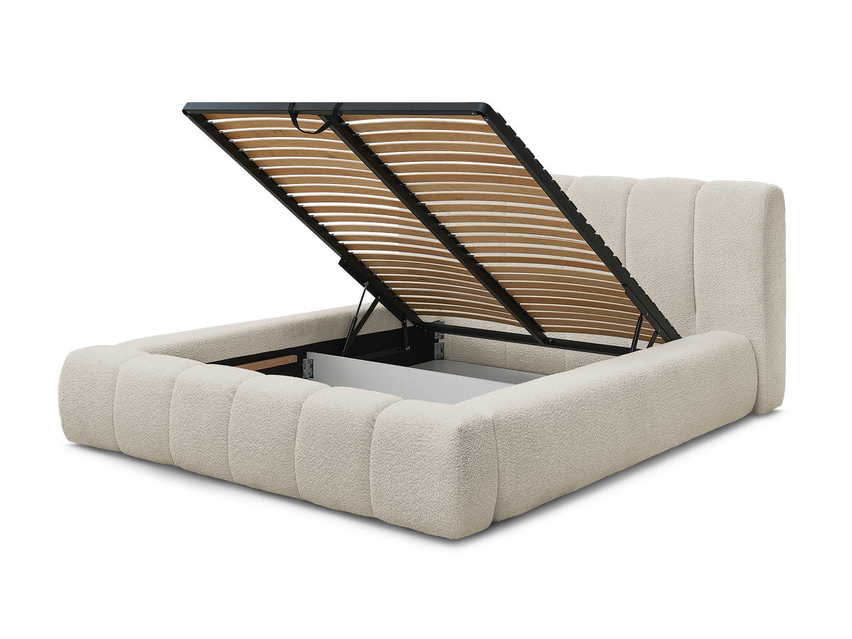 Denali - Storage Bed - Bouclé Fabric
