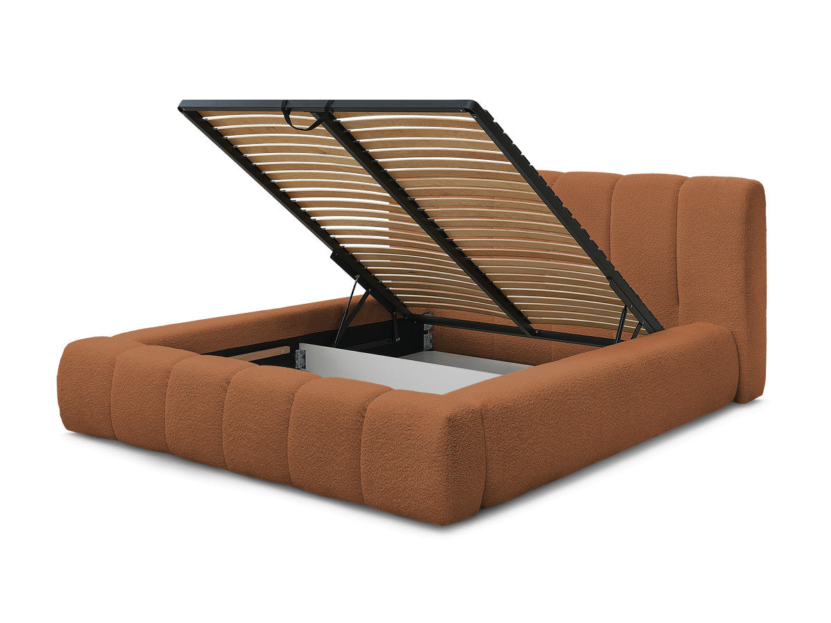 Denali - Storage Bed - Bouclé Fabric