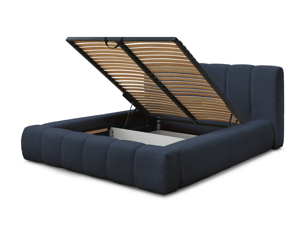 Denali - Storage Bed - Bouclé Fabric