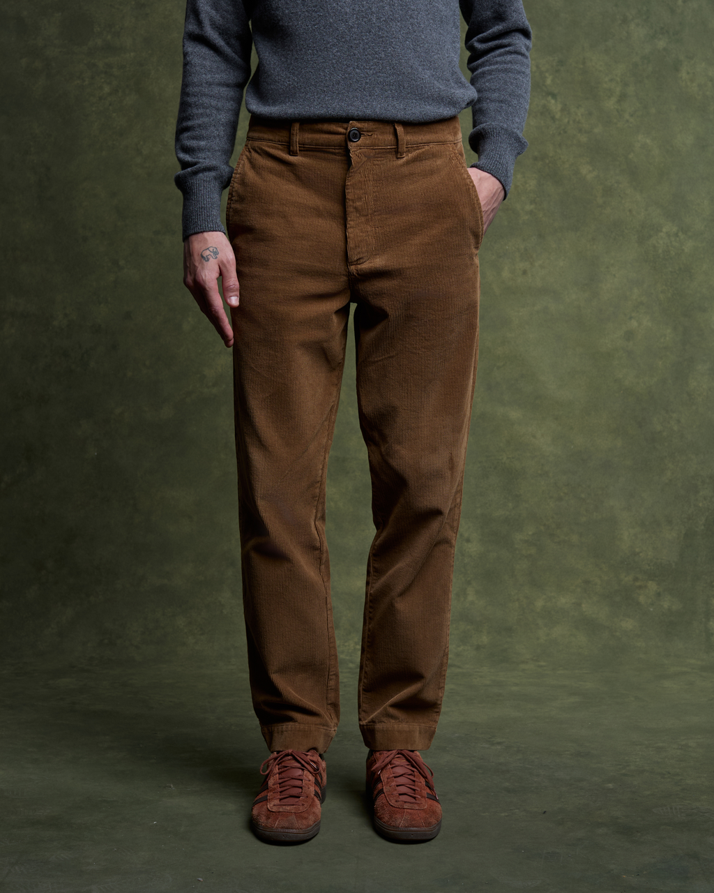 Chino Emerson Velours - Camel