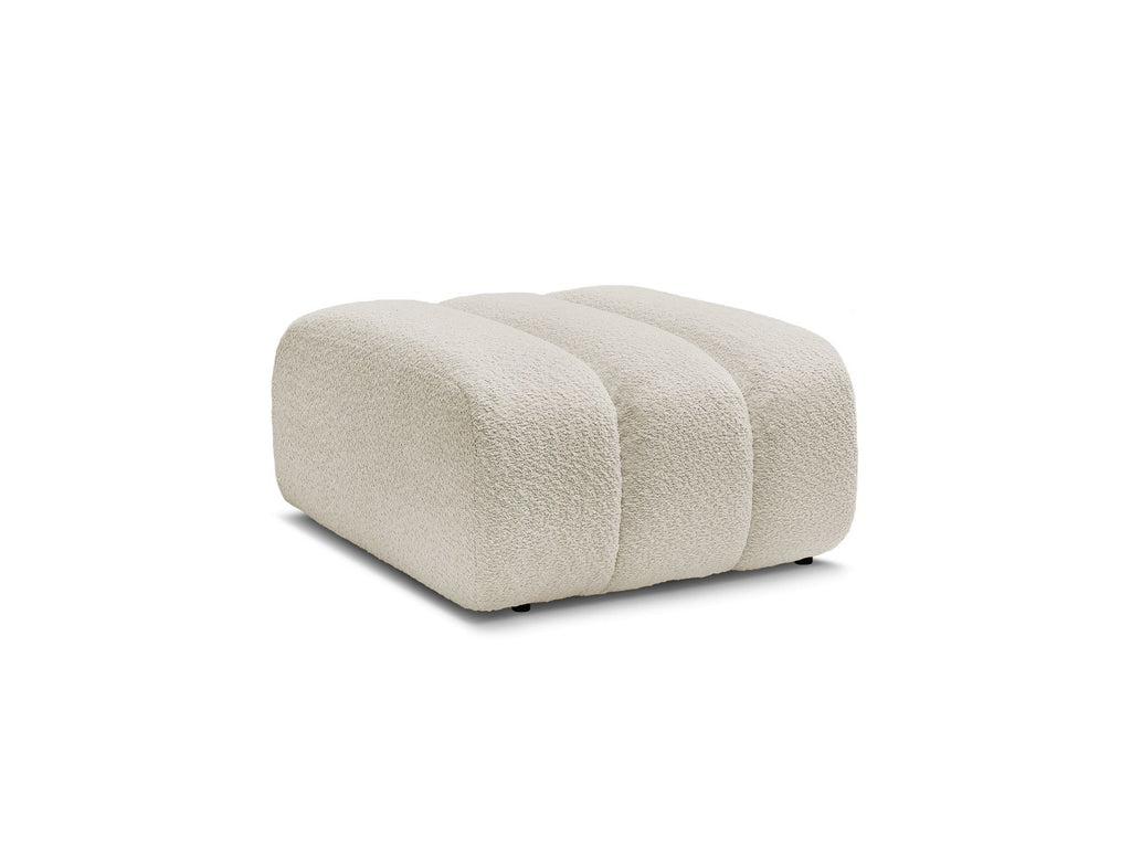 Talia - Pouffe - Bouclé Fabric