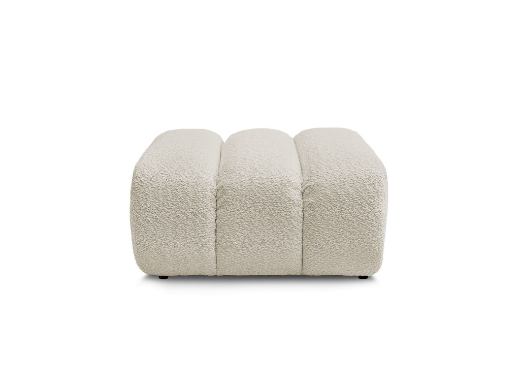 Talia - Pouffe - Bouclé Fabric