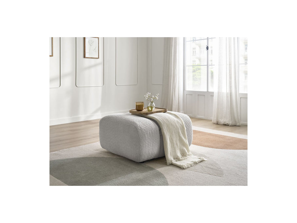 Talia - Pouffe - Bouclé Fabric