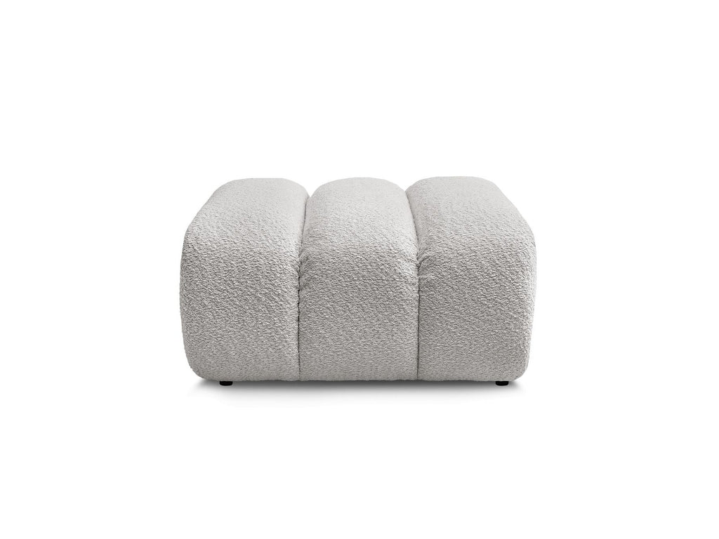 Talia - Pouffe - Bouclé Fabric