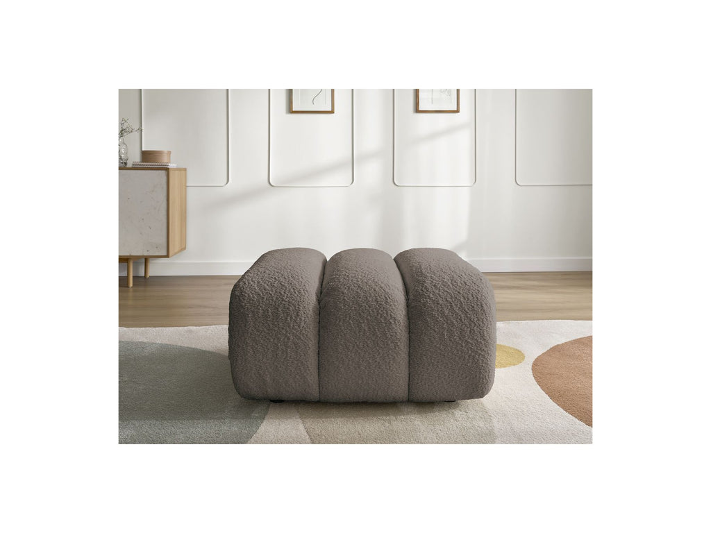 Talia - Pouffe - Bouclé Fabric