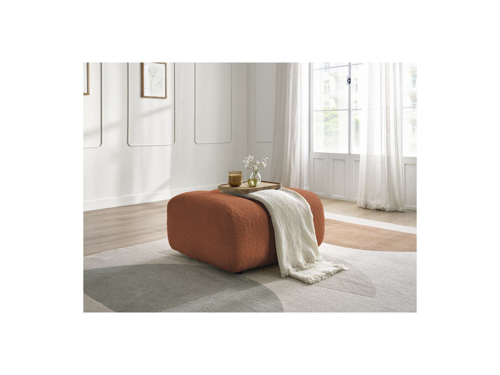 Talia - Pouffe - Bouclé Fabric