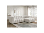 Talia - Sofá esquinero fijo - Tejido bouclé - Esquina derecha