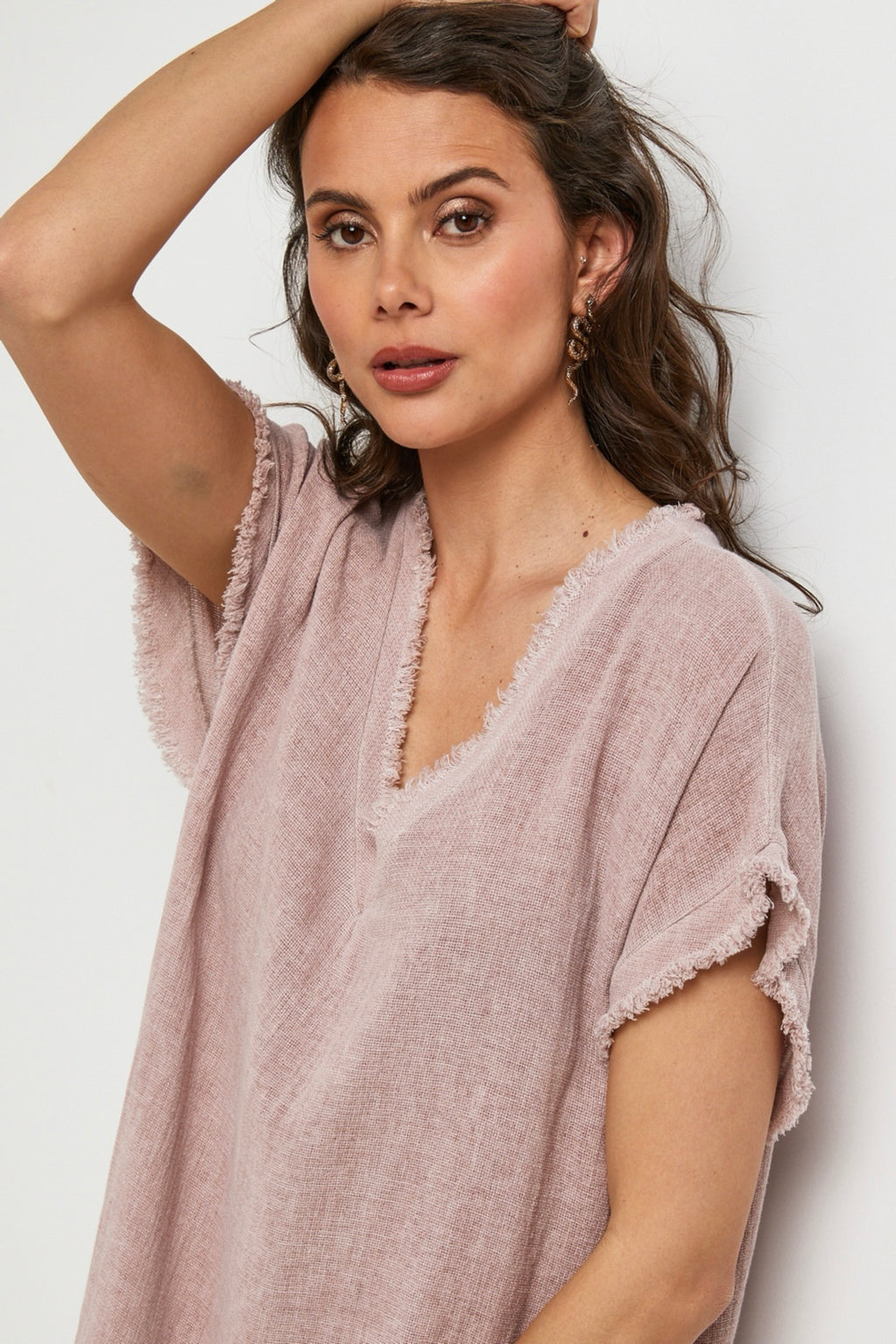 Vestido - Rosa Pálido - Mujer