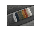 Talia - Canapé D'Angle Fixe - Tissu Bouclette - Angle Gauche