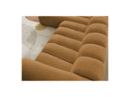 Talia - Canapé D'Angle Fixe - Tissu Bouclette - Angle Gauche