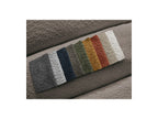 Talia - Canapé D'Angle Fixe - Tissu Bouclette - Angle Gauche