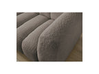 Talia - Canapé D'Angle Fixe - Tissu Bouclette - Angle Gauche
