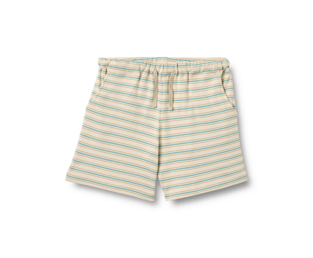 Kalle shorts i jersey - Spring Lake Stripe