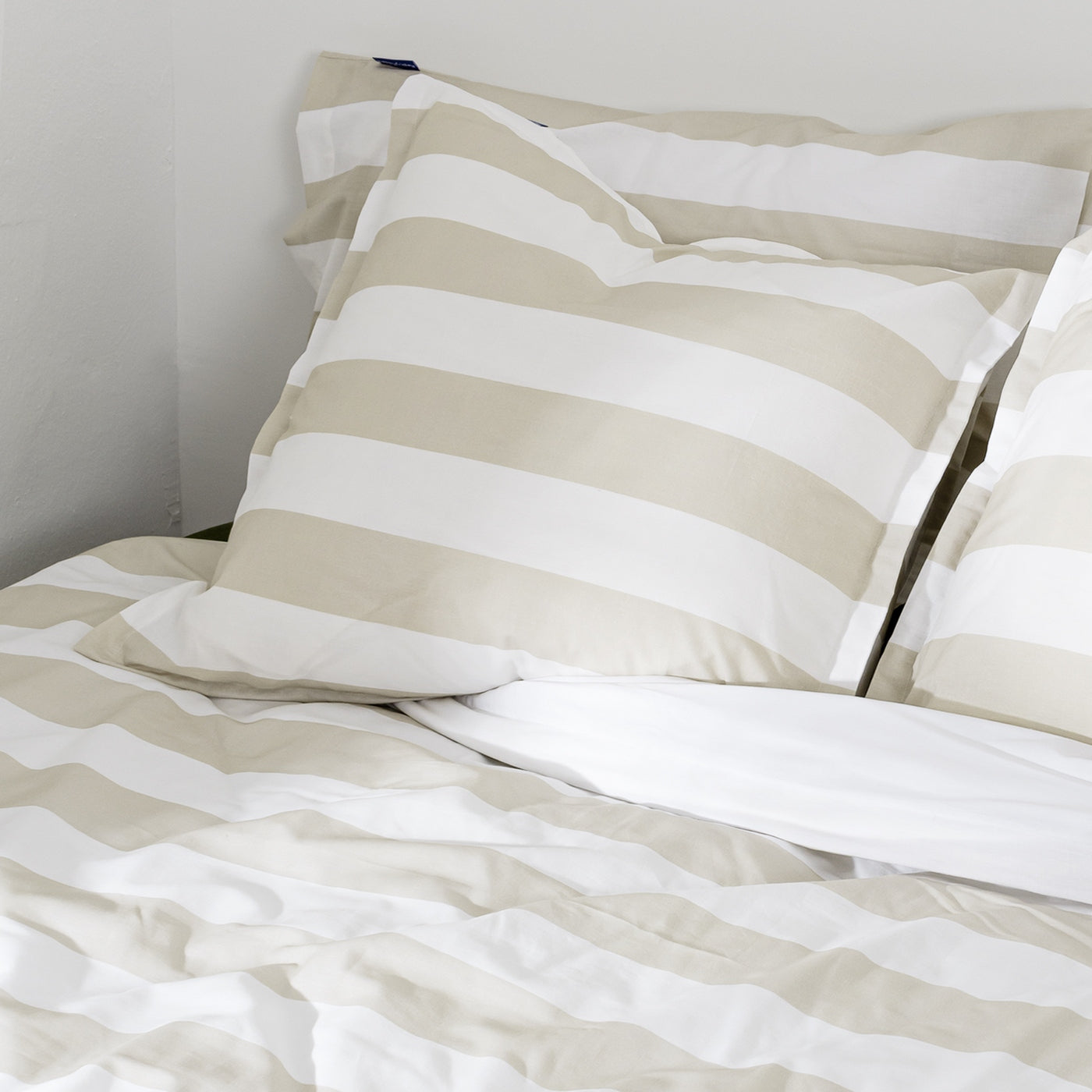 Taie D'Oreiller - Breton - Beige