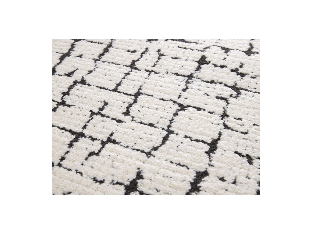 Alfombra de pelo corto - Nebulia - Motivo abstracto - Beige