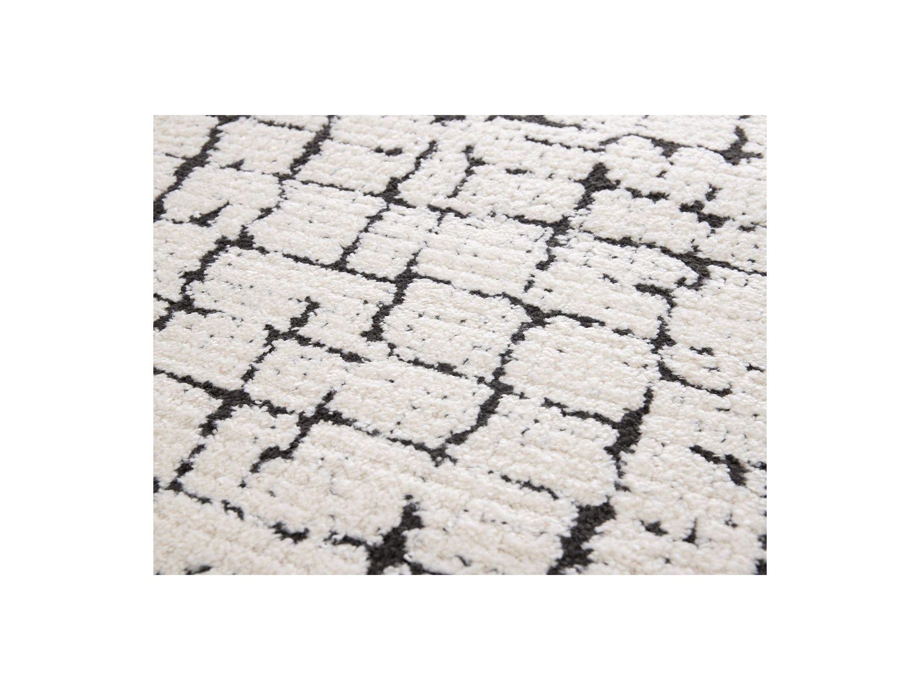 Alfombra de pelo corto - Nebulia - Motivo abstracto - Beige