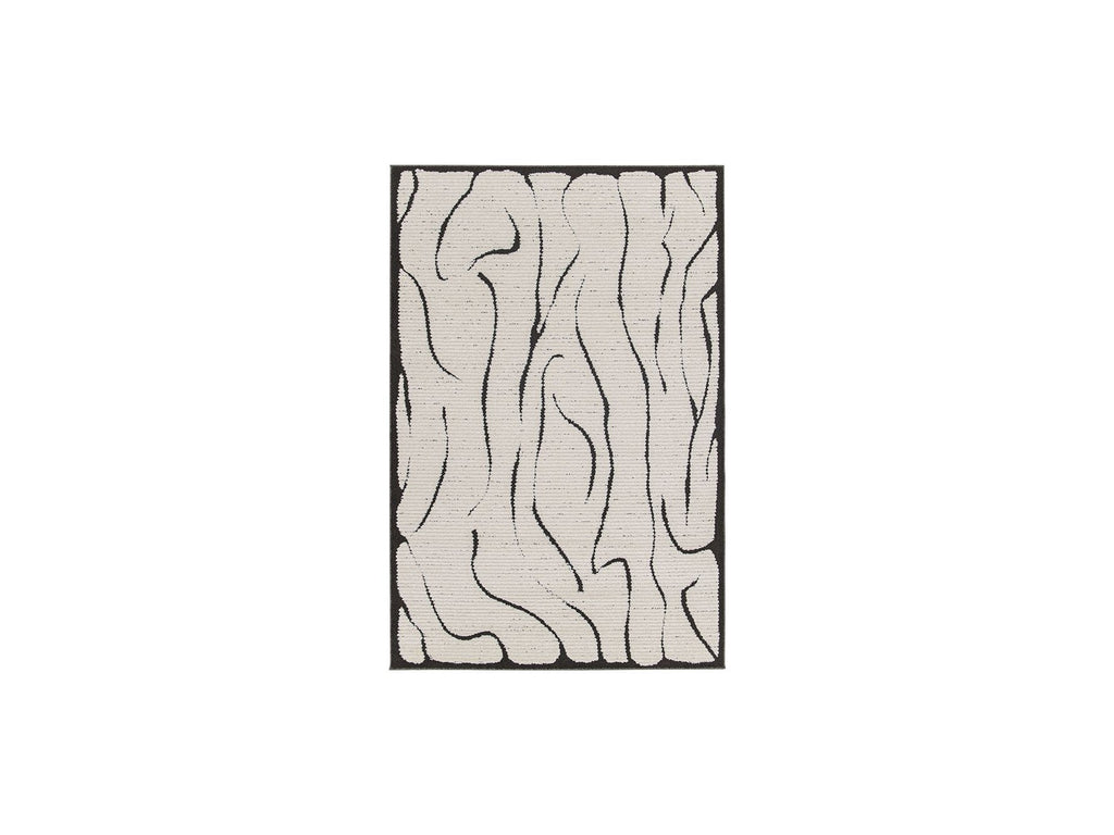 Alfombra de pelo corto - Cosmara - Motivo abstracto - Beige
