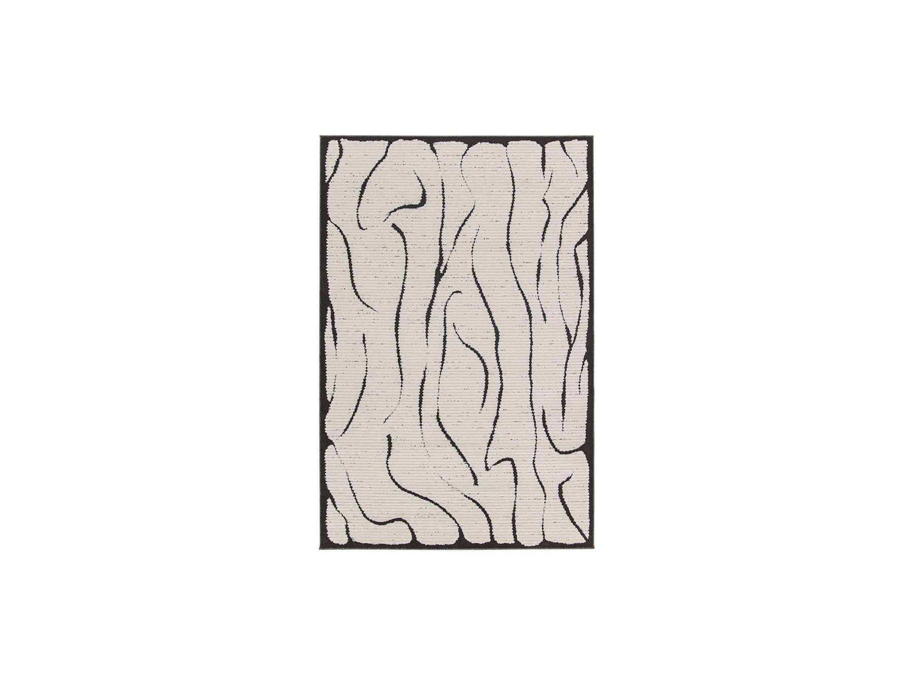 Alfombra de pelo corto - Cosmara - Motivo abstracto - Beige