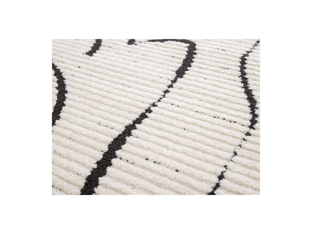 Alfombra de pelo corto - Cosmara - Motivo abstracto - Beige