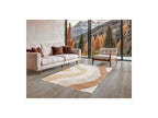 Nova - Tapis Poils Ras - Motif Abstrait - Beige