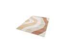 Nova - Tapis Poils Ras - Motif Abstrait - Beige