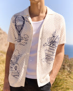 Chemise Boat "Crochet" Beuret
