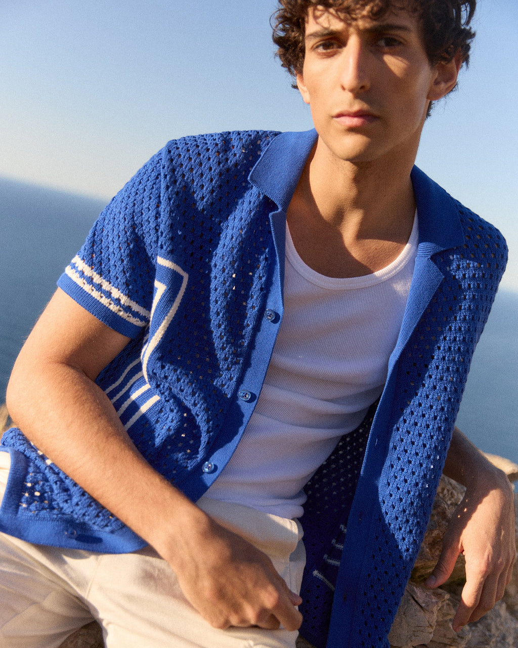 Chemise Squarre "Crochet" Beuret