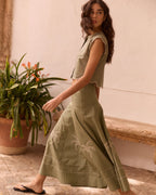 Palm Tree "Linen And Cotton" Bessin Shirt