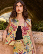 Palm Trees "Jacquard" Missoffe Skirt