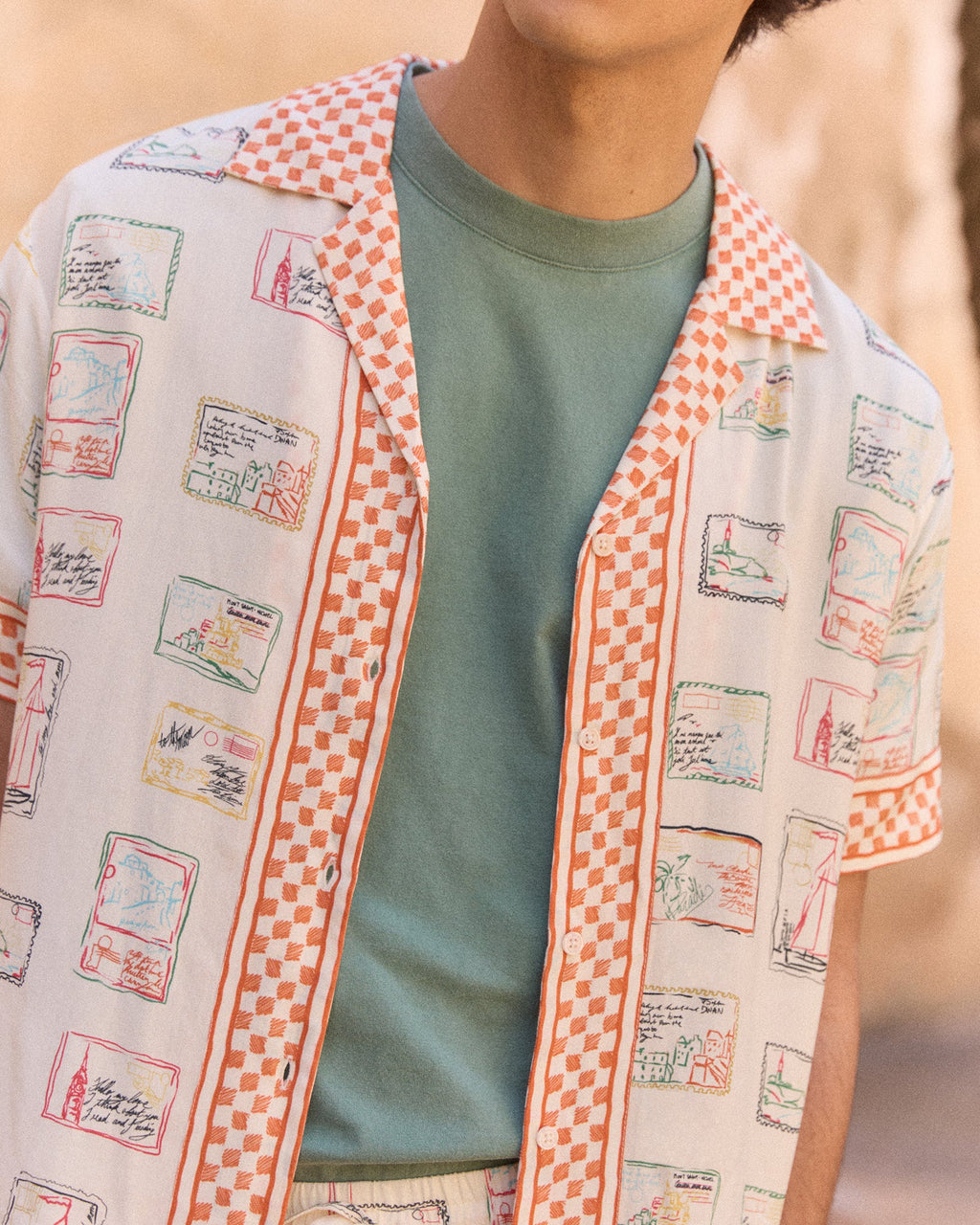 Chemise Postcard "Viscose" Morney