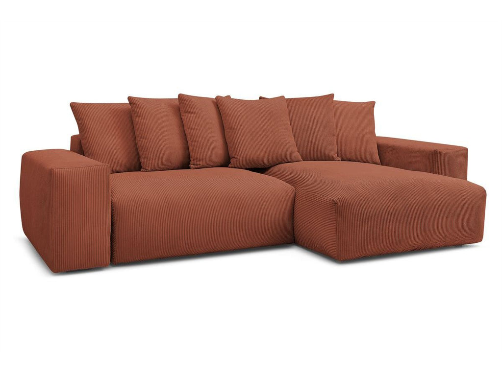 Voltaire - Canapé D'Angle Réversible Convertible Coffre