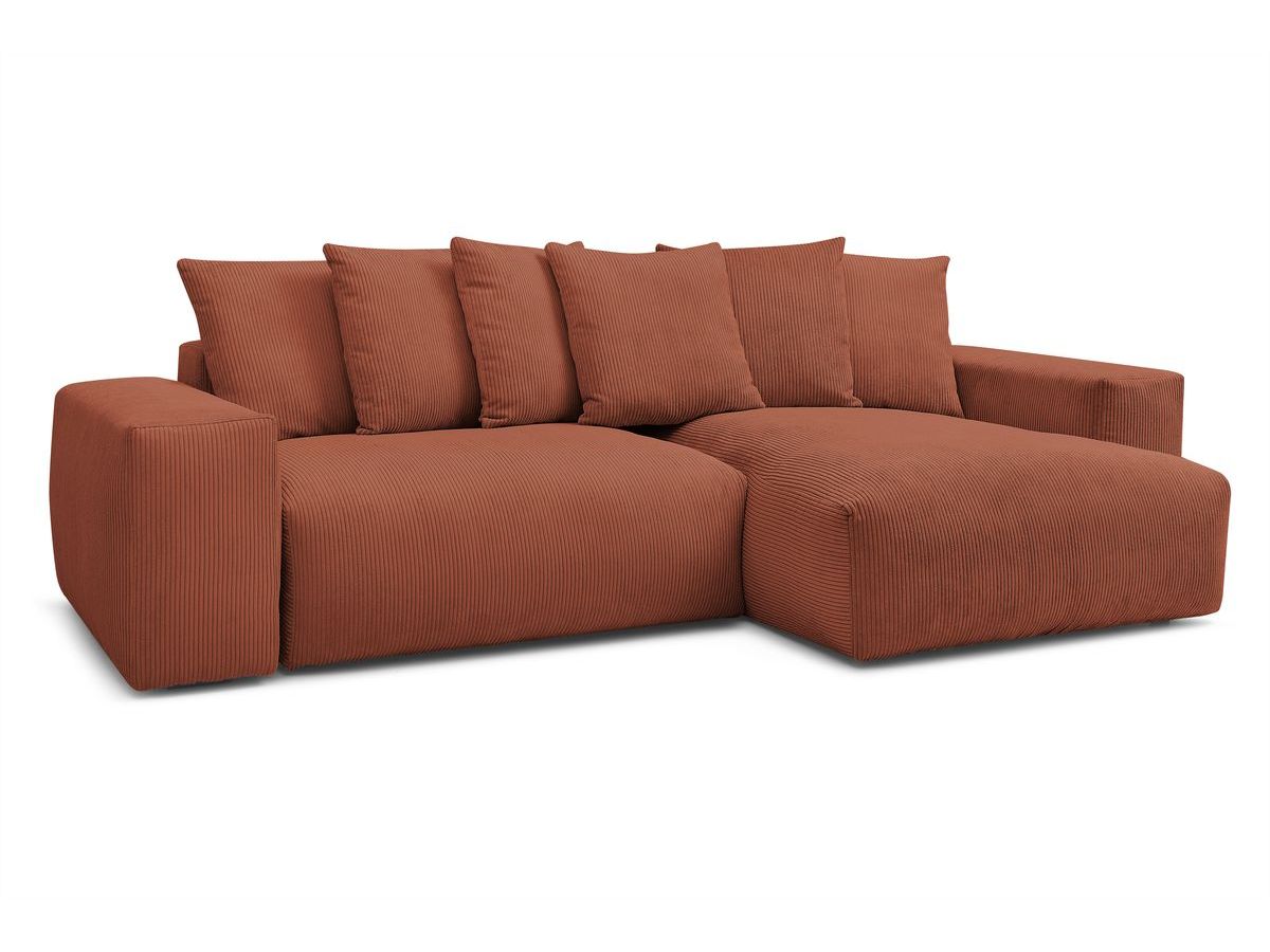 Voltaire - Canapé D'Angle Réversible Convertible Coffre