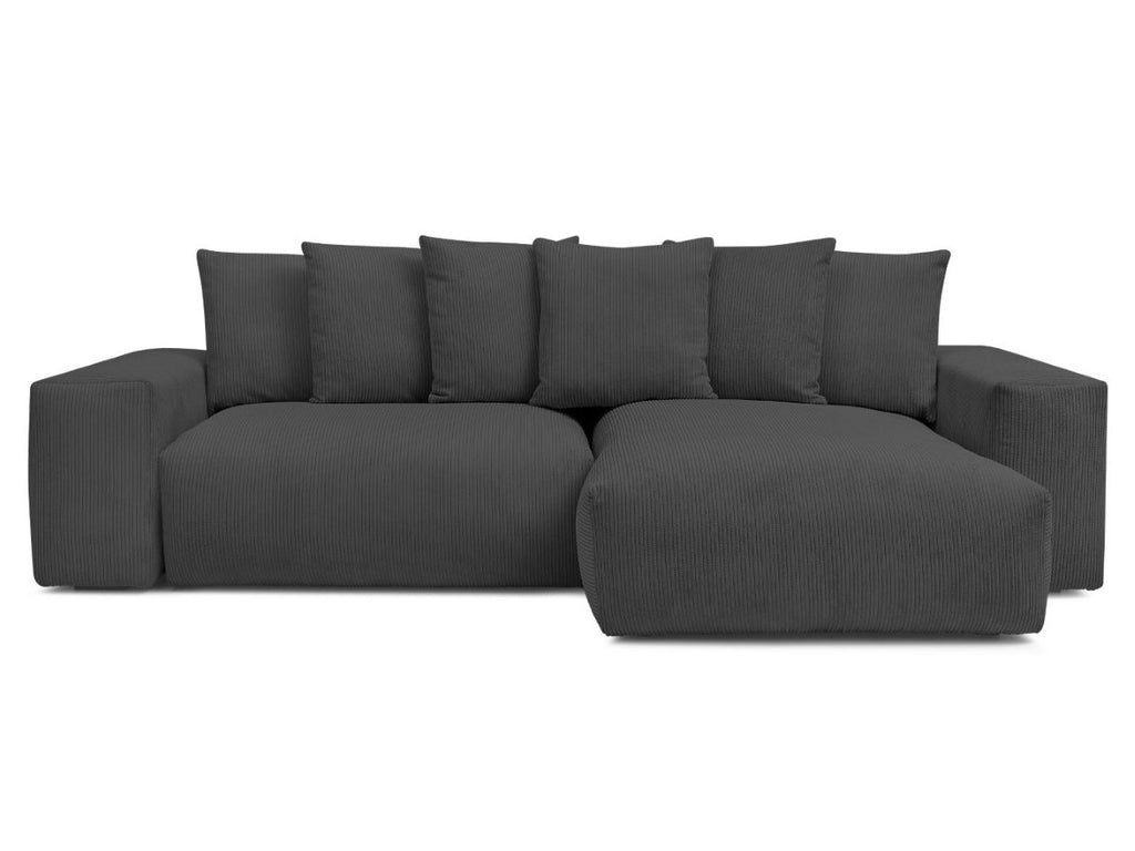 Voltaire - Canapé D'Angle Réversible Convertible Coffre